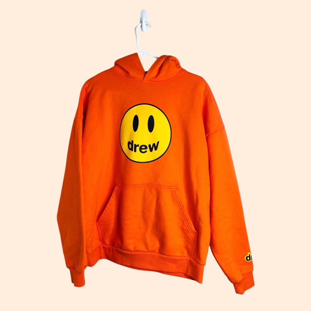 Drew House Orange Mascot Hoodie